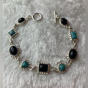 ROMAN Bracelet with‎ Cabochon Stones